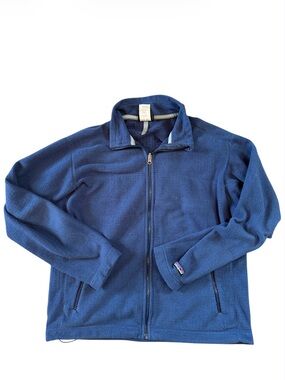 Vintage ✨ Patagonia Men's Radiant Jacket Blue Full-Zip Fleece Jacket